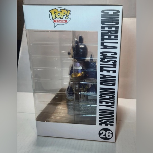NEW Funko Pop Town #26 Cinderella Castle and Mickey 50th Anniversary - Picture 3 of 3